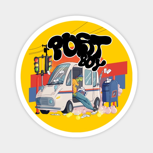 PostBoy Picolo Magnet by kidsuperpunch